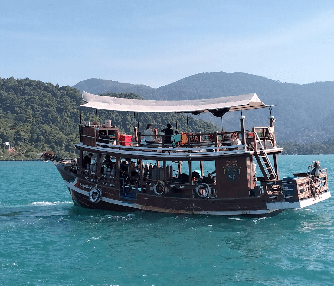 the boat