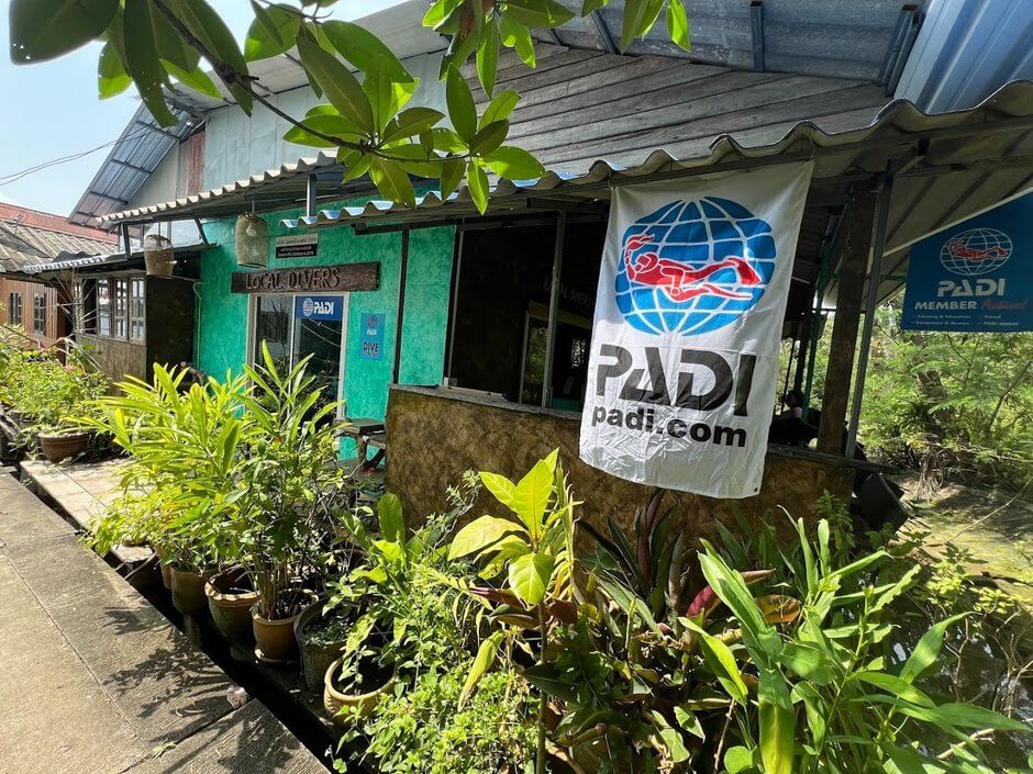Local Divers dive shop on Koh Chang